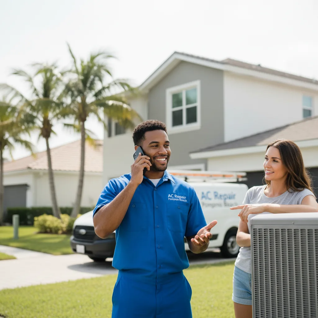 AC Repair Pompano Beach customer support in Brenton